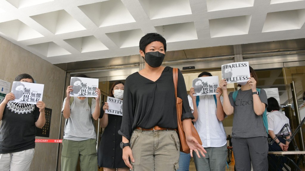 蔡玉玲指，並非為其個人定罪而提出上訴。