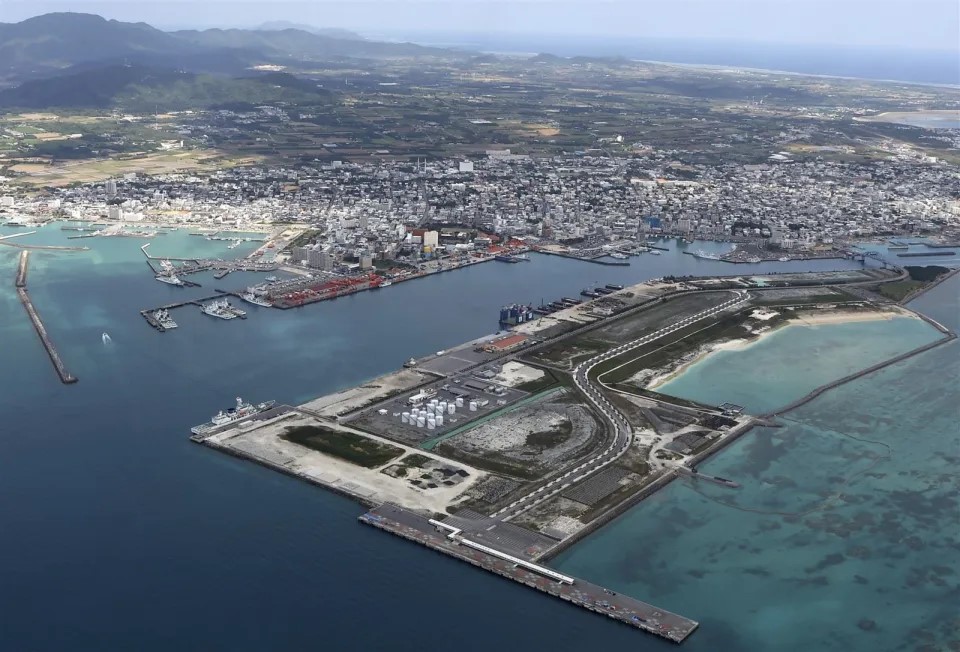 石垣岛是冲绳的第三大岛，美联社
