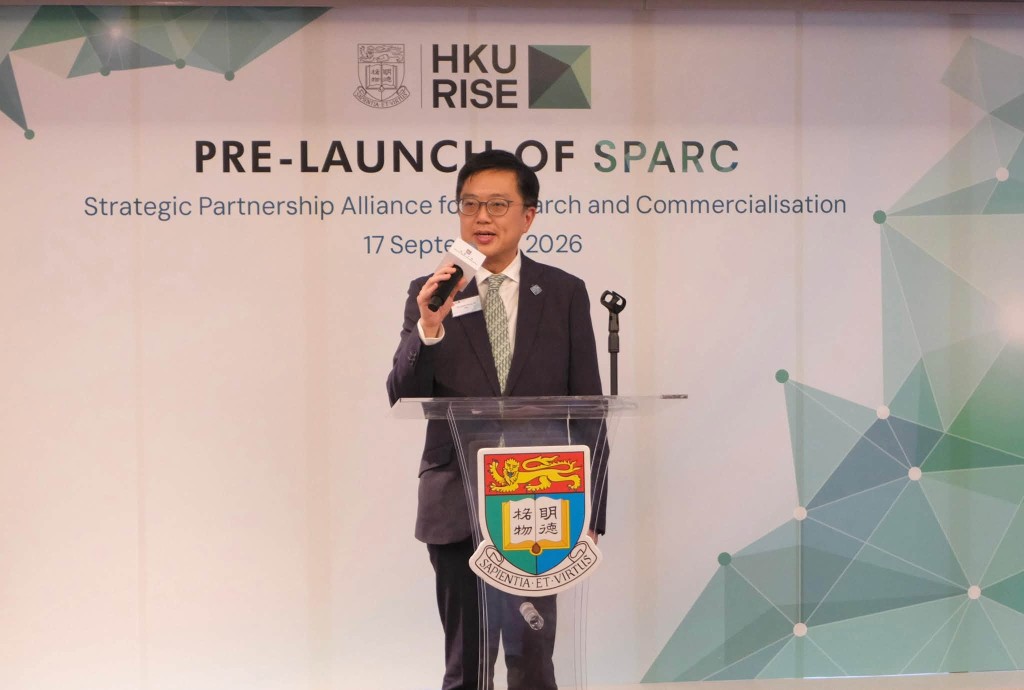 創新科技及工業局常任秘書長蔡傑銘。創新科技及工業局FB圖片
