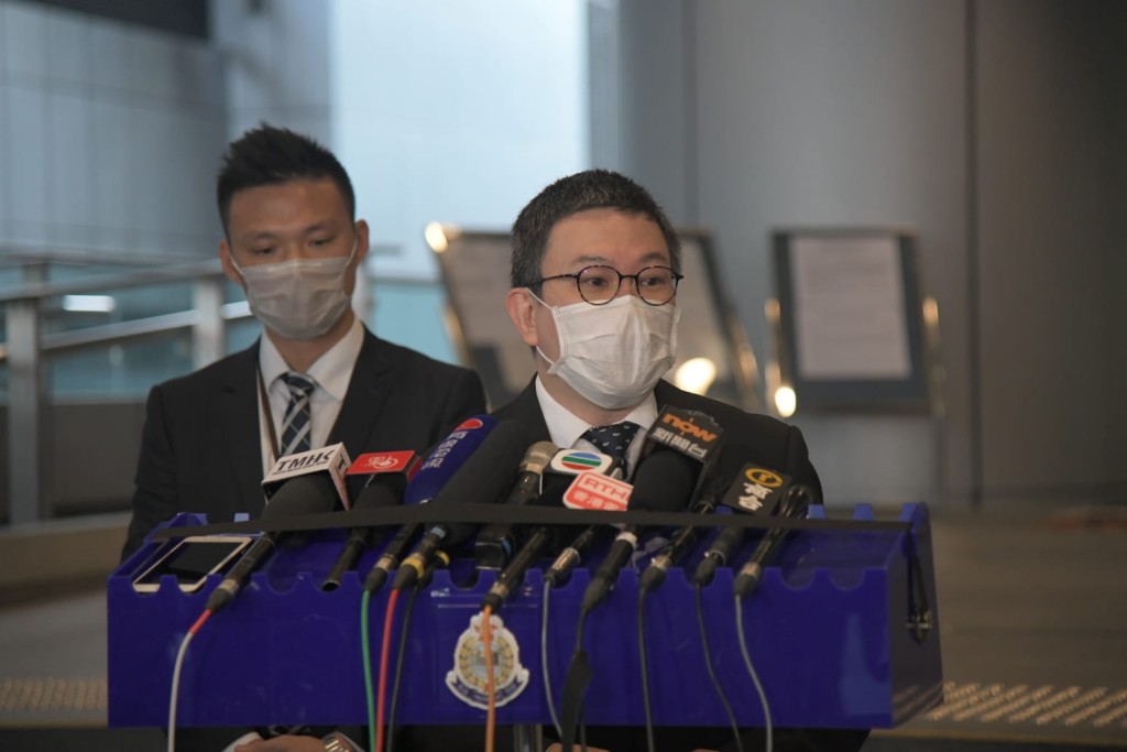 深水埗警區副指揮官楊鎮波重申,警方大原則是防止疫情擴散,屆時會嚴正執法。