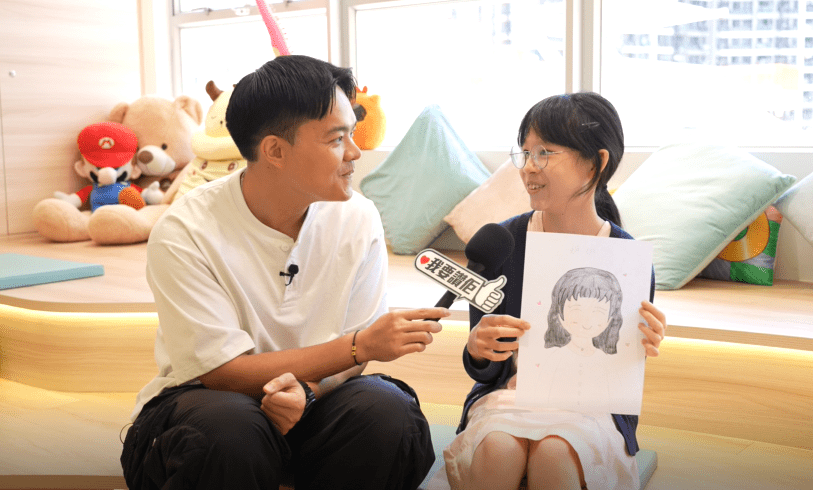 學生張凱瑤提及,奶奶平日非常疼愛她,經常抽空照顧她,且會分擔家務。 學生張凱瑤提及,奶奶平日非常疼愛她,經常抽空照顧她,且會分擔家務。