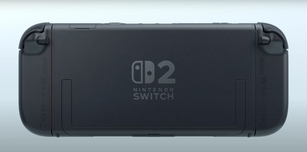 Nintendo Switch 2機身帶點磨砂質感，手掣主色也換上黑色統一起來。