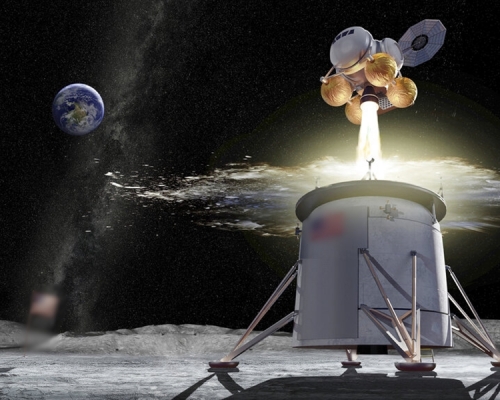 美国已将其重返月球的计划命名为「阿耳忒弥斯」，计划在2024年前将美国太空人送上月球。 AP
