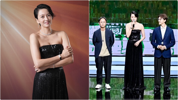 梁詠琪寄語觀眾保持不認輸精神  攜《逆轉上半場》亮相金雞百花電影節