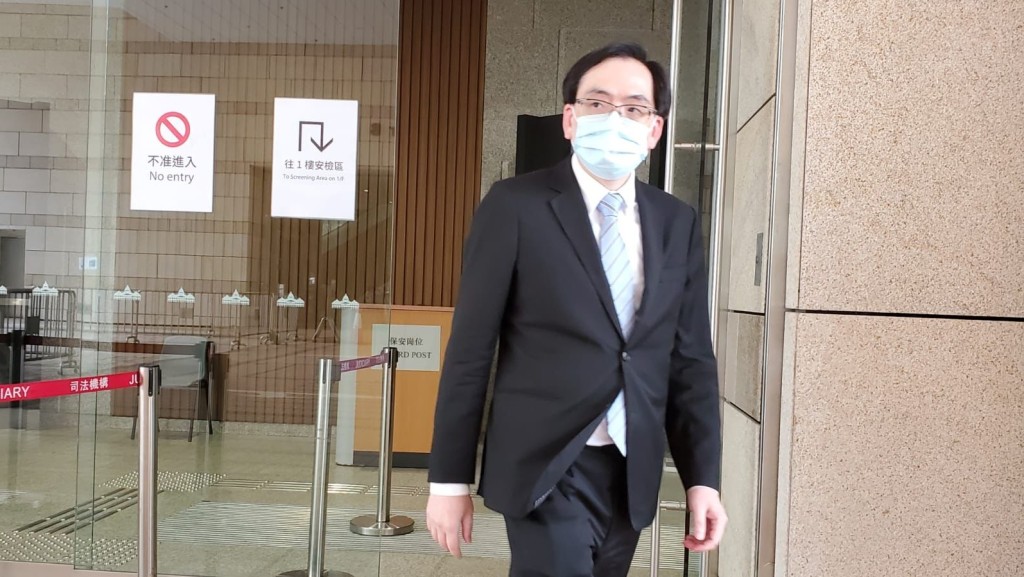 專家證人婦產科梁德楊醫生。凌子淇攝
