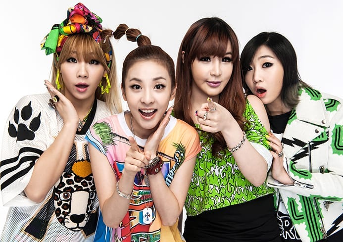 2NE1曾是女子天團。