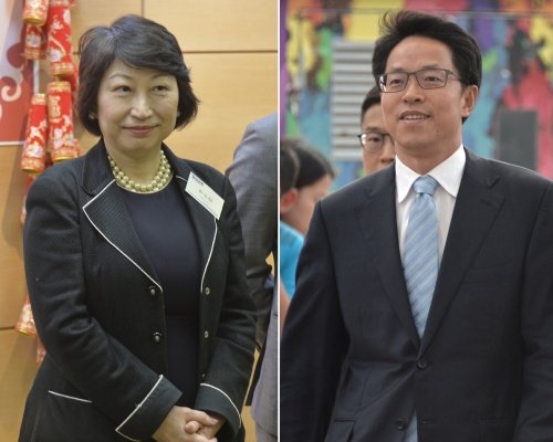 鄭若驊與張曉明會面兩小時。資料圖片