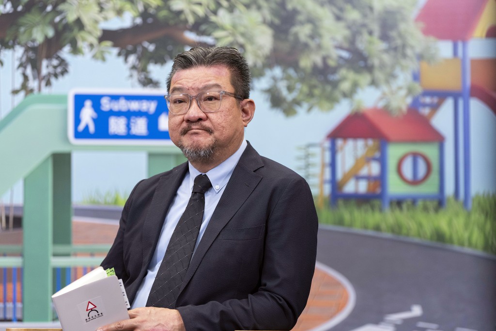 道路安全創意及科技工作小組主席錢國強。 道路安全創意及科技工作小組主席錢國強。