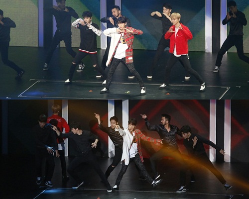 EXO-CBX 3子Xiumin、伯賢和Chen