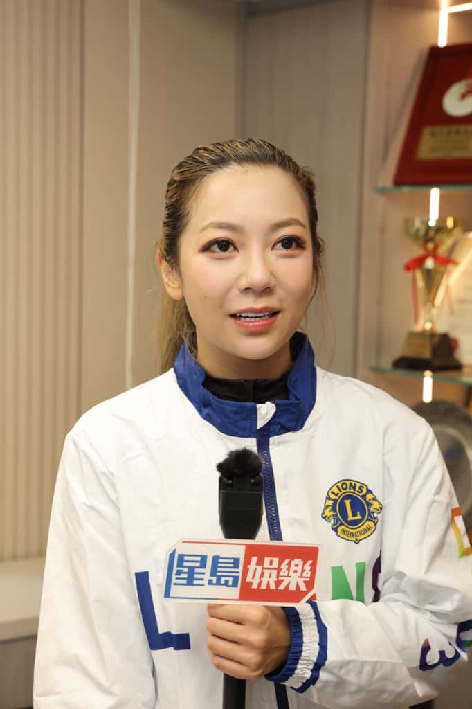 何雁詩望日後可與兒子一同參與慈善跑。 何雁詩望日後可與兒子一同參與慈善跑。