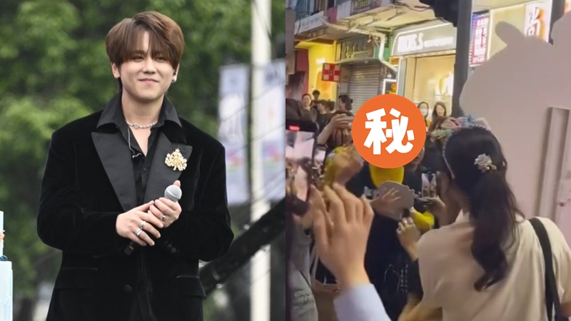 姜濤生日|姜濤媽媽現身銅鑼灣姜糖陷瘋狂狀態 姜媽媽一表現展巨星風範 姜濤超擔心:快返去瞓
