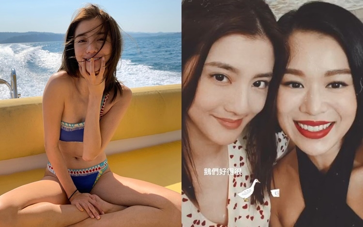 吳千語傳做「雙面人」，人前同胡杏兒扮Friend，人後覺「眼紅」對方，但她今日上載合照否認不和。