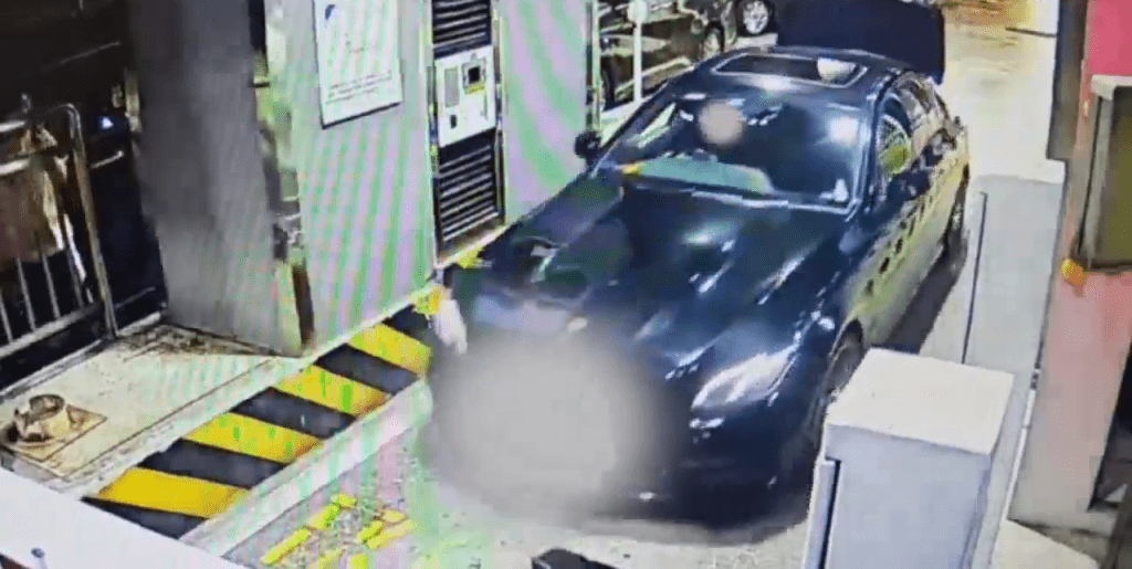 涉事私家车。