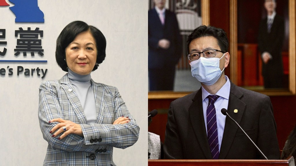 葉劉淑儀(左)及吳秋北(右)。資料圖片
