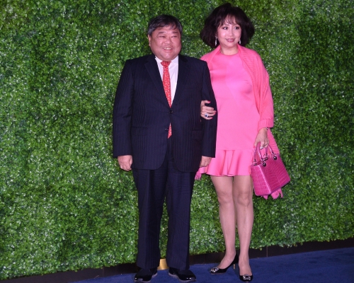 邱达昌与太太吴惠平近日已出院。资料图片