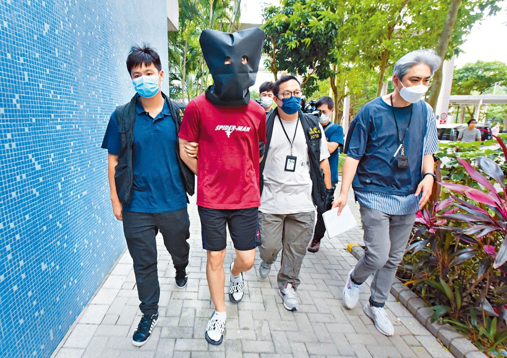 警方早前在馬鞍山拘捕被告，他昨於區域法院承認一項縱火罪。