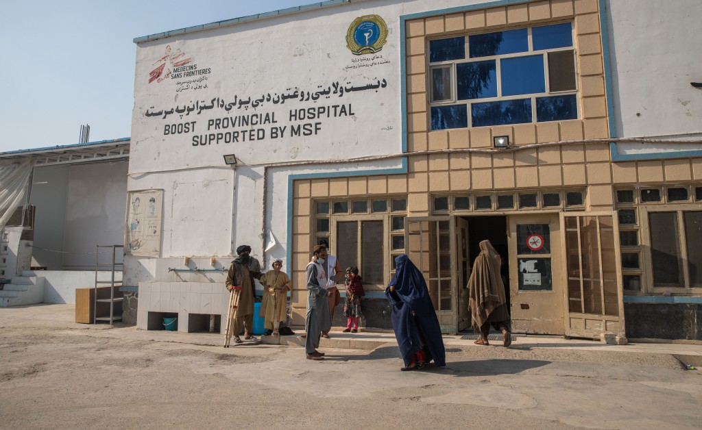 無國界醫生在阿富汗支援的其中一所醫院。© Oriane Zerah 
