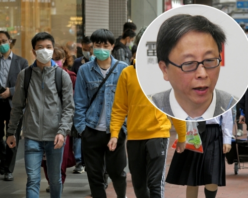 何栢良建議當局要加強化驗及實施社區戒嚴。資料圖片