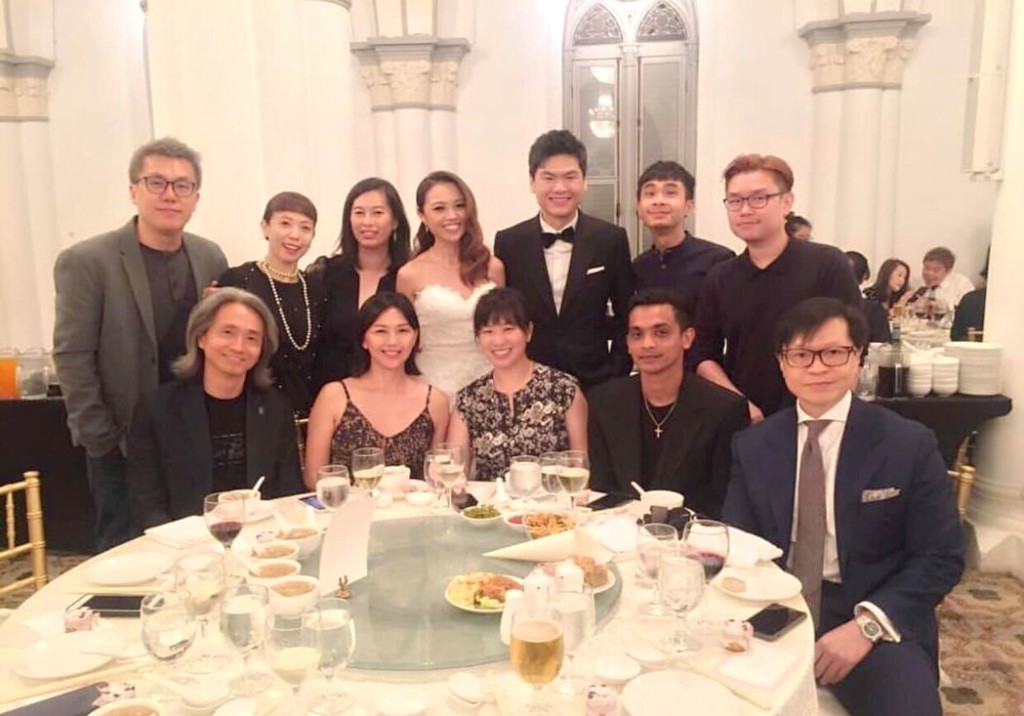 孙燕姿参加婚宴。网上图片