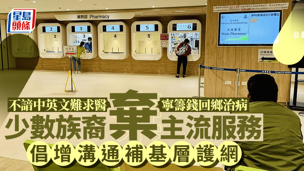 有社工指,少數族裔長者因語言障礙,未有使用主流社區及醫療服務。