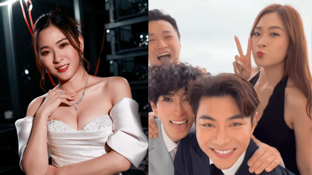 TVB「情侶」羅天宇陳懿德外遊洩蜜  戀情升溫鐵證曝光  德德穿性感低胸裙尼羅河畔大解放