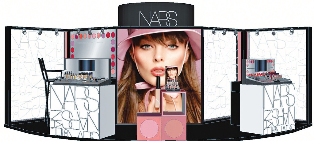 ■NARS於尖沙嘴K11 Musea Beauty Stage開設期間限定店。