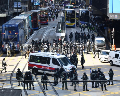 美國國務院指，《港區國安法》涵蓋非香港居民，呼籲美國公民要重新考慮行程。資料圖片