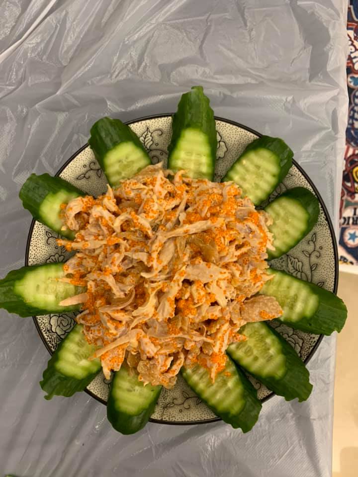 用心擺盤。網圖