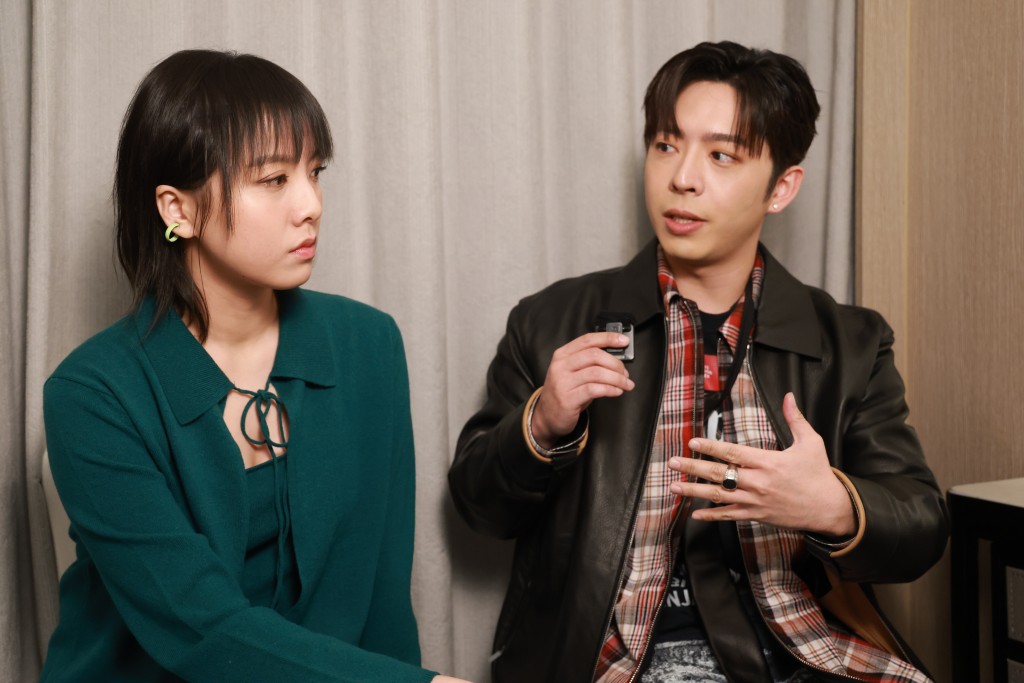 鍾雪瑩、Edan合作廣播劇《微凉之夏》有過一面之緣。