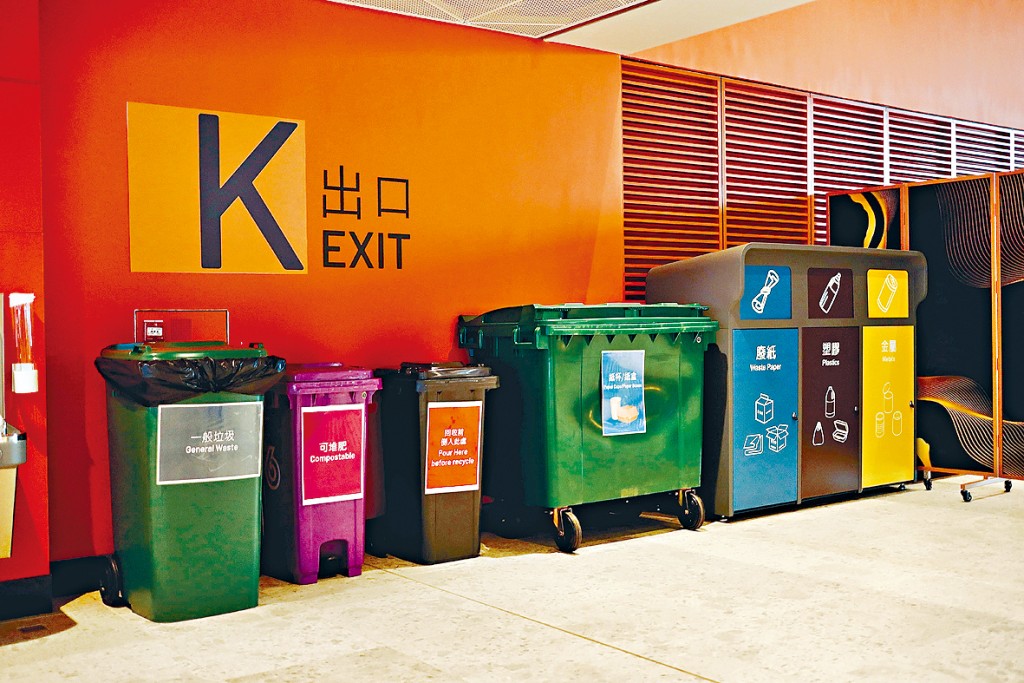 系統每年可處理逾200噸廚餘及紙製容器。 系統每年可處理逾200噸廚餘及紙製容器。