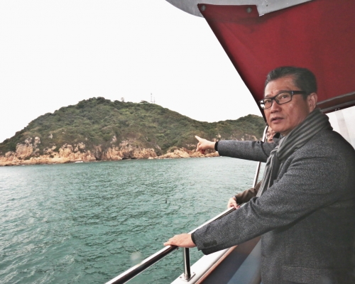 陳茂波指,政府有足夠的財政能力實現「明日大嶼」願景。資料圖片