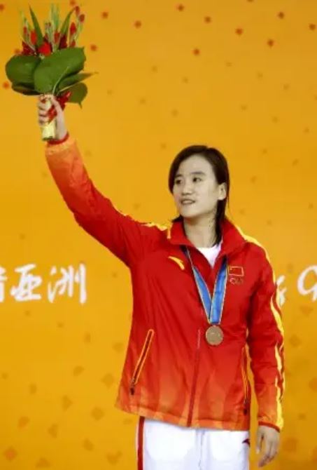 徐田龍子曾經在2008年北京奧運中，拿下4x100混合泳接力銅牌。網圖