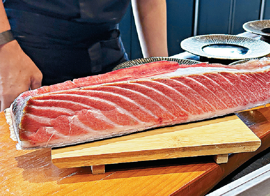 ■熟成3星期的鮪魚拖羅
