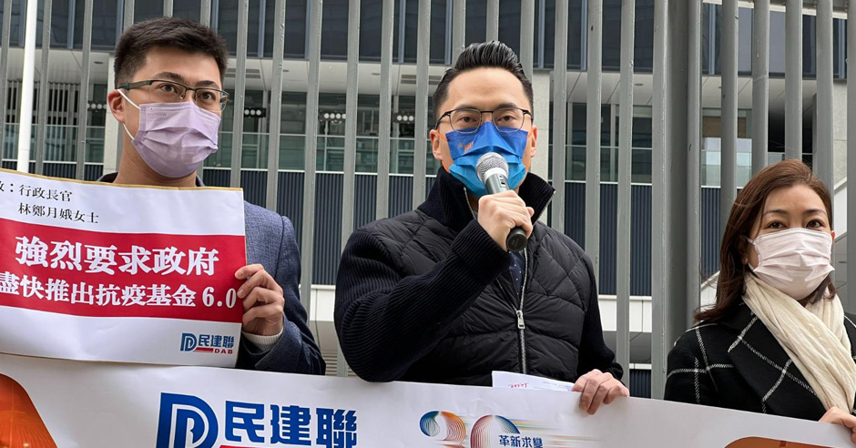 梁熙呼籲政府推行非禁足式全民強檢。