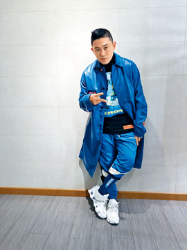 欧阳靖作为神秘嘉宾，空降《中国新说唱》2019总决赛的舞台。