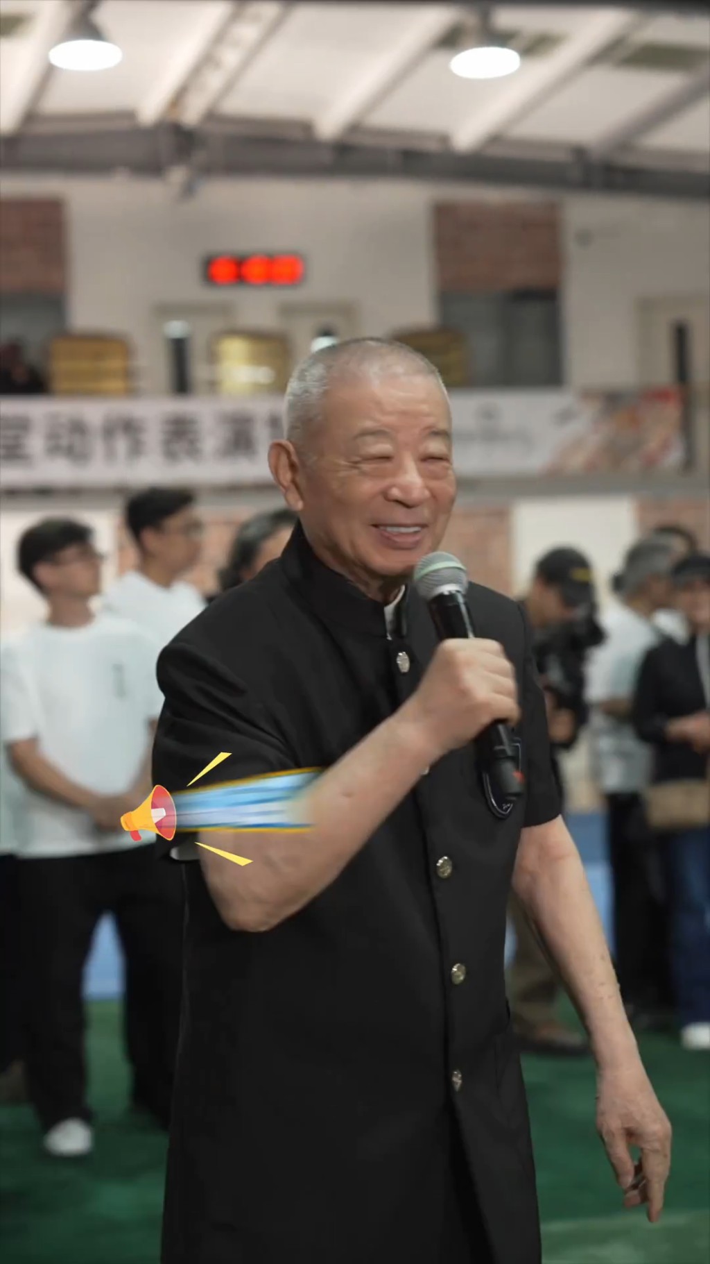 李連杰師傅吳彬，90歲還非常壯健。