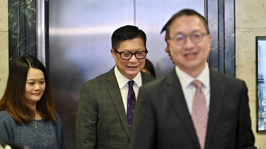 鄧炳強:學術機構不涉境外勢力 林定國:罪行針對客觀事實 非意見表達。鍾健華攝