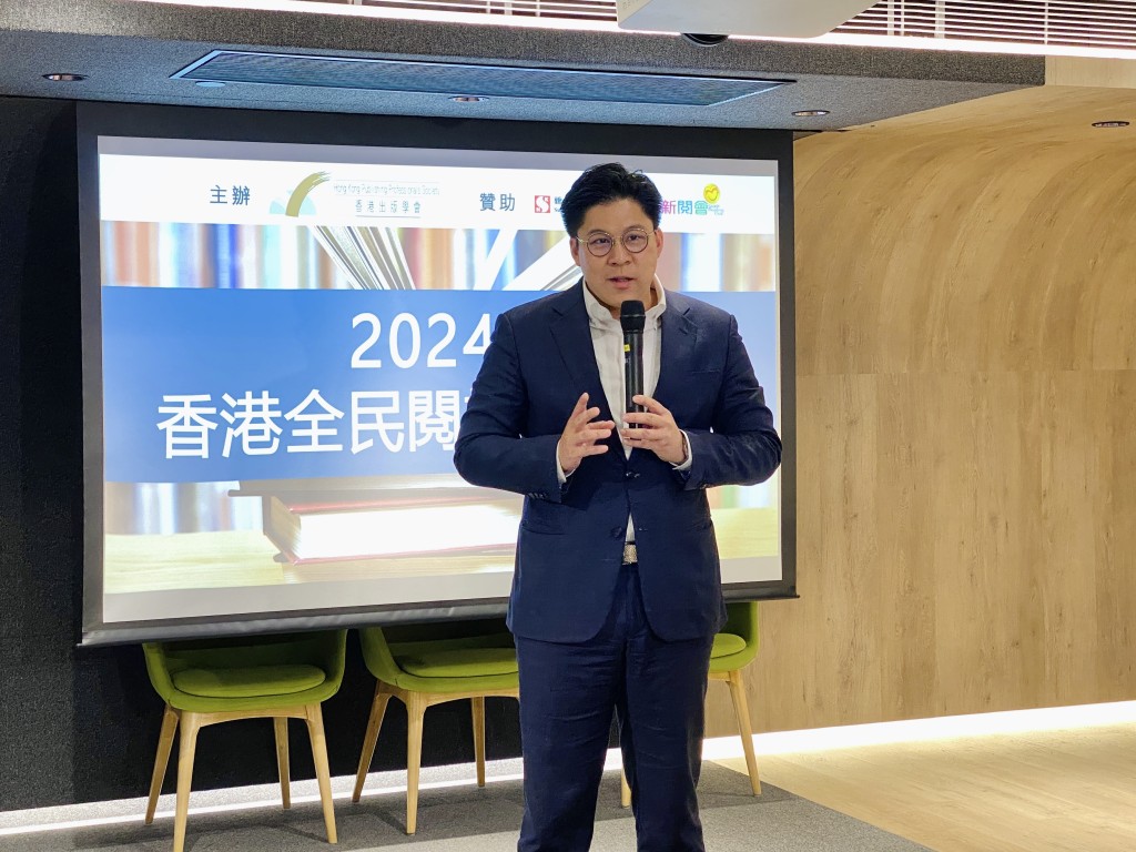 立法會議員霍啟剛喜見商界今年大力支持香港閱讀推廣活動。