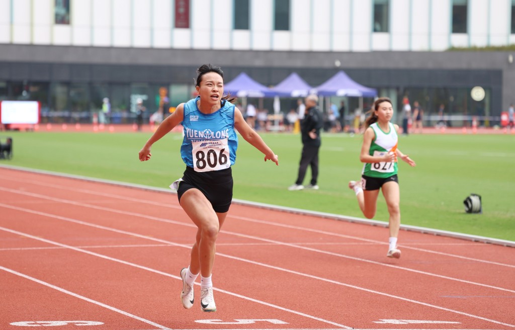 濶别赛场四个月，江俊淇顺利夺冠。徐嘉华摄