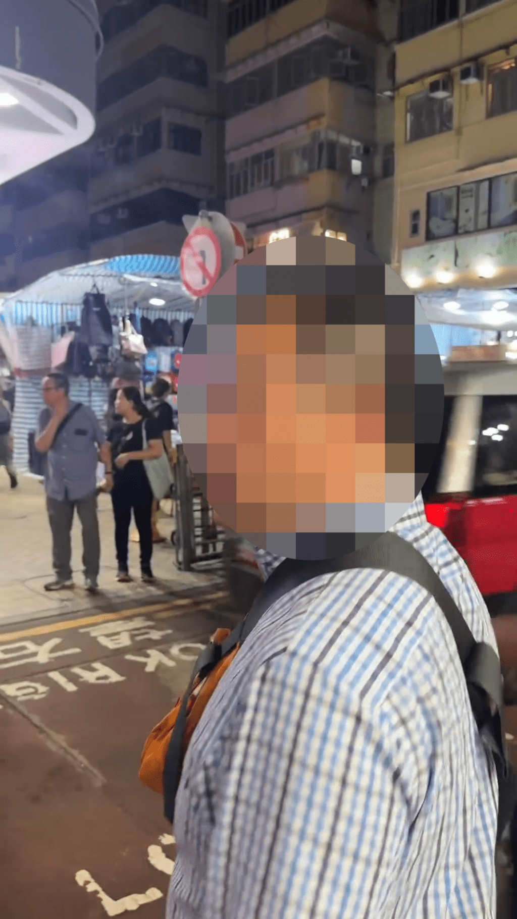 女事主力追涉案男子,大喊「我唔X驚你呀」。Threads 女事主力追涉案男子,大喊「我唔X驚你呀」。Threads