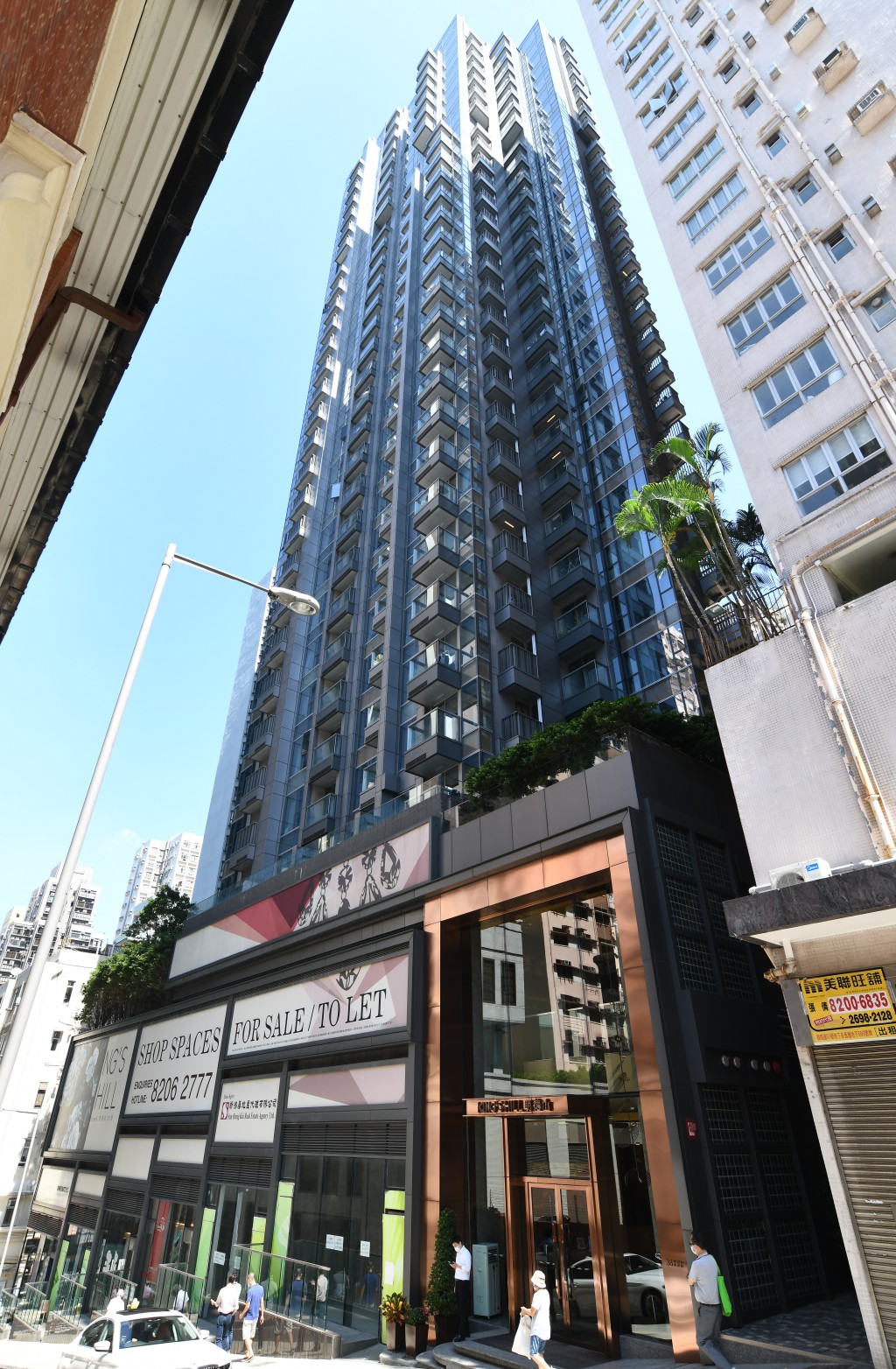 西营盘眀徳山中层D室，实用面积332方呎，以月租2.4万元租出。