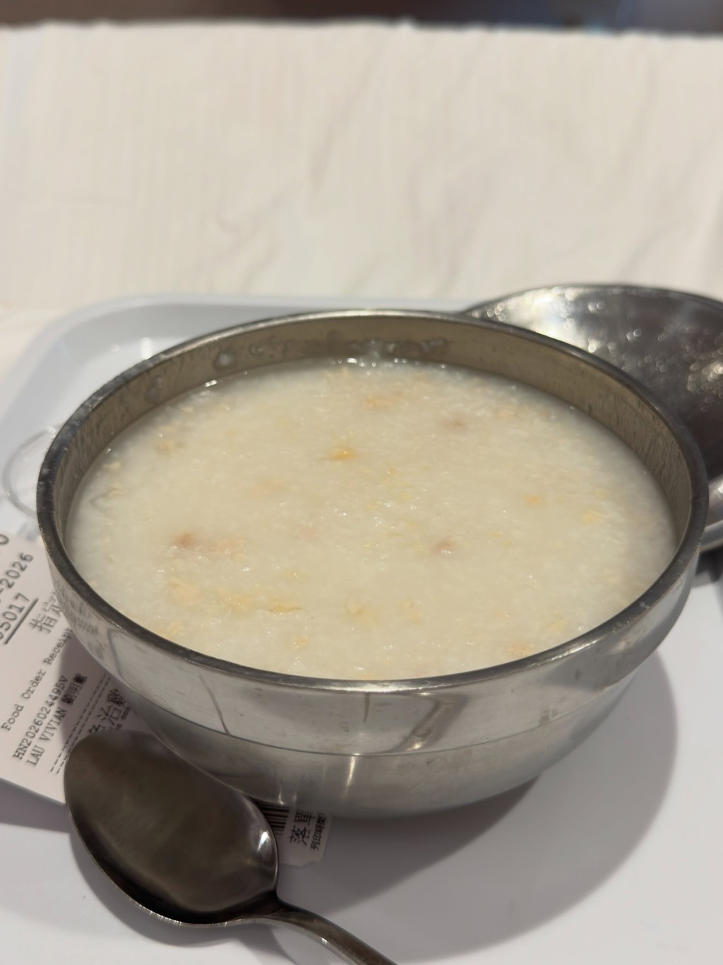 劉明軒飲食清淡。