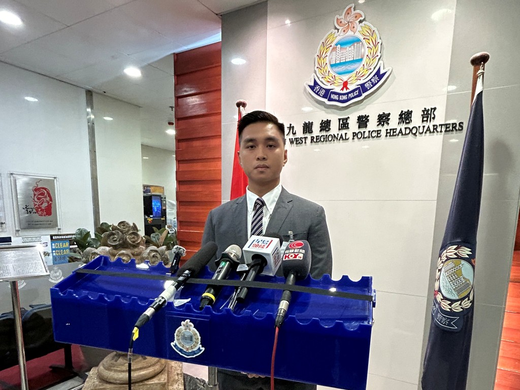 西九龍總區重案組第4B隊高級督察吳彥柏。 西九龍總區重案組第4B隊高級督察吳彥柏。