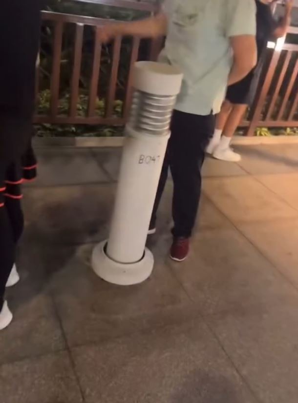 女街坊疑遇襲，破口大罵。Threads「7_nam_25676767」影片截圖