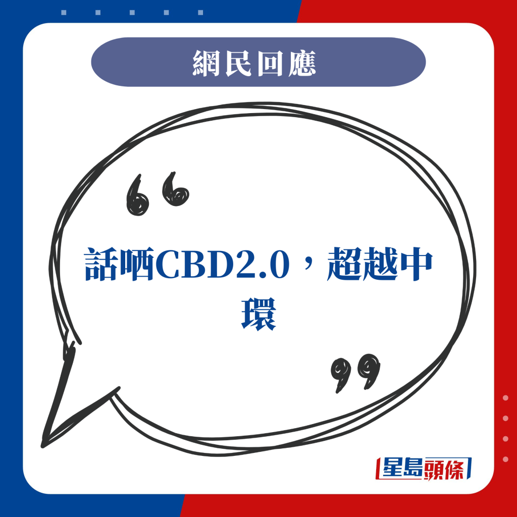 話哂CBD2.0，超越中環