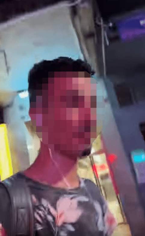 女事主追拍涉案突尼斯男，對方否認非禮。