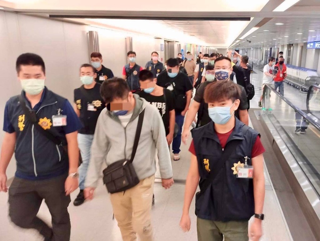 泰国政府日前在机场拦截多名自柬埔寨入境的台湾人，当中9人疑正被人蛇集团转卖至缅甸。（台湾内政部）