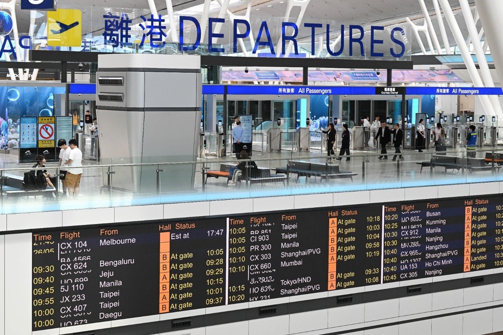 香港國際機場二號客運大樓（T2）啟用，進一步提升本港的全球航班容量和連通性。 資料圖片
