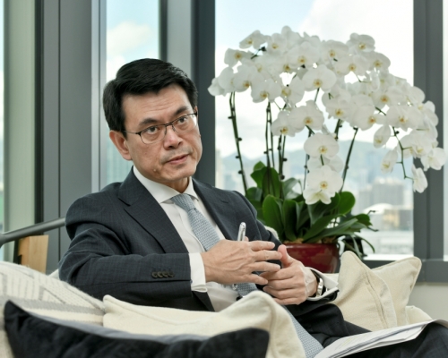 邱騰華指國安法無損本港金融中心地位。資料圖片