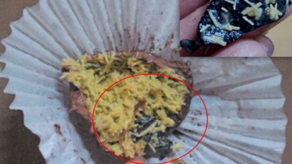 近期风靡南韩的「杜拜巧克力麻糬」惊传食安危机。(南韩食药处)